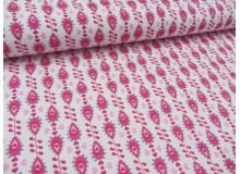 Baumwolle Stilblumen Julia - pink